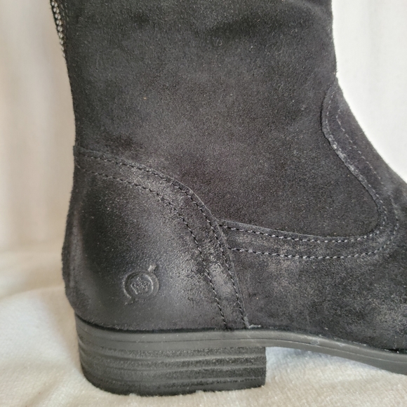 Born Women's Black Suede Borman boots size 6 - Picture 6 of 13